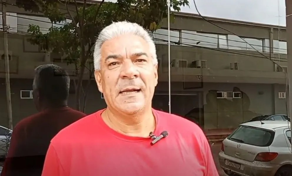  José Oliva, propietario de uno de los domicilios afectados. //Foto: captura de video.