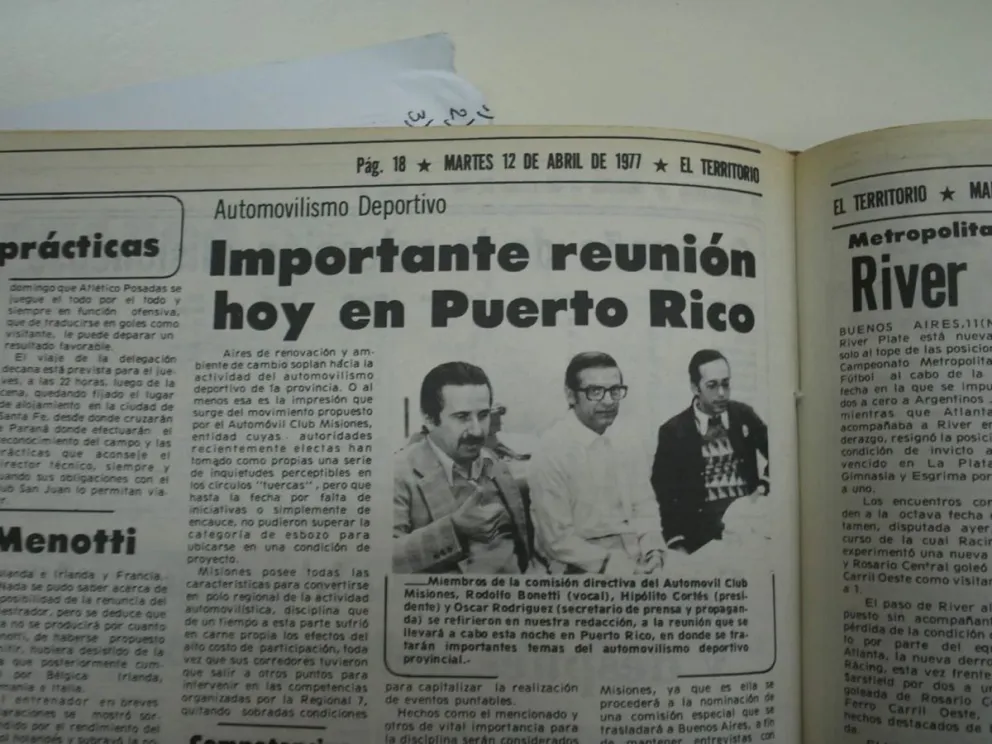 En los archivos de El Territorio quedó reflejado todo el proceso de la creación de la FeMAD