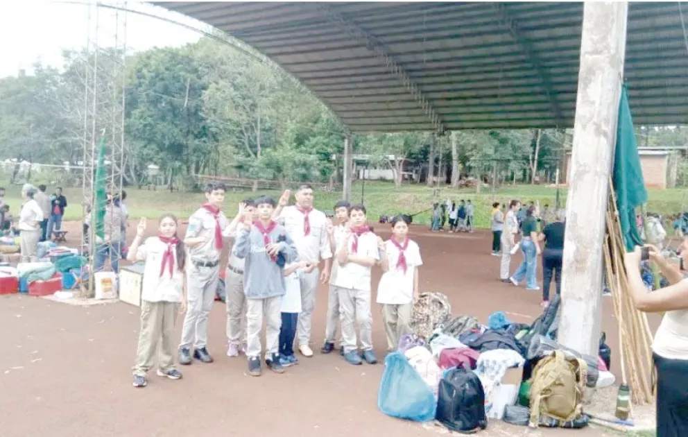 Del encuentro participaron los chicos de Puerto Libertad.