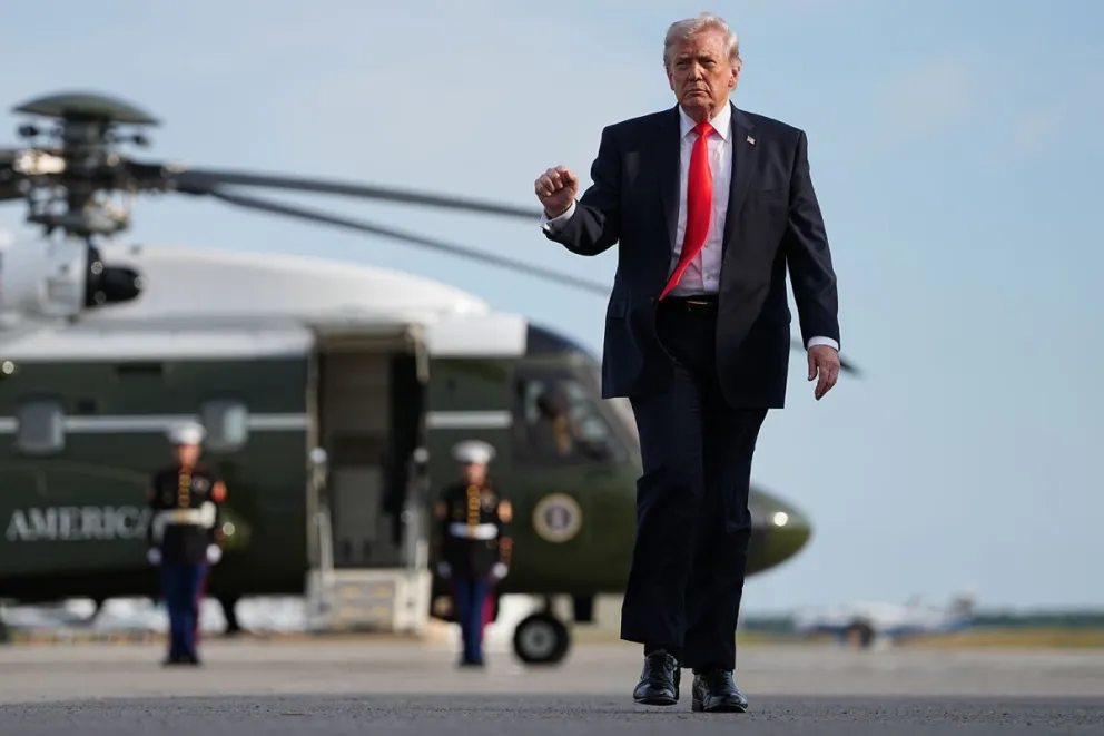 Trump presiona
a Europa para obtener ventajas comerciales. Foto: ap