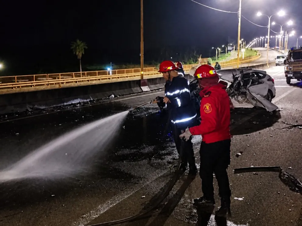 El choque fatal ocurrió esta madrugada.