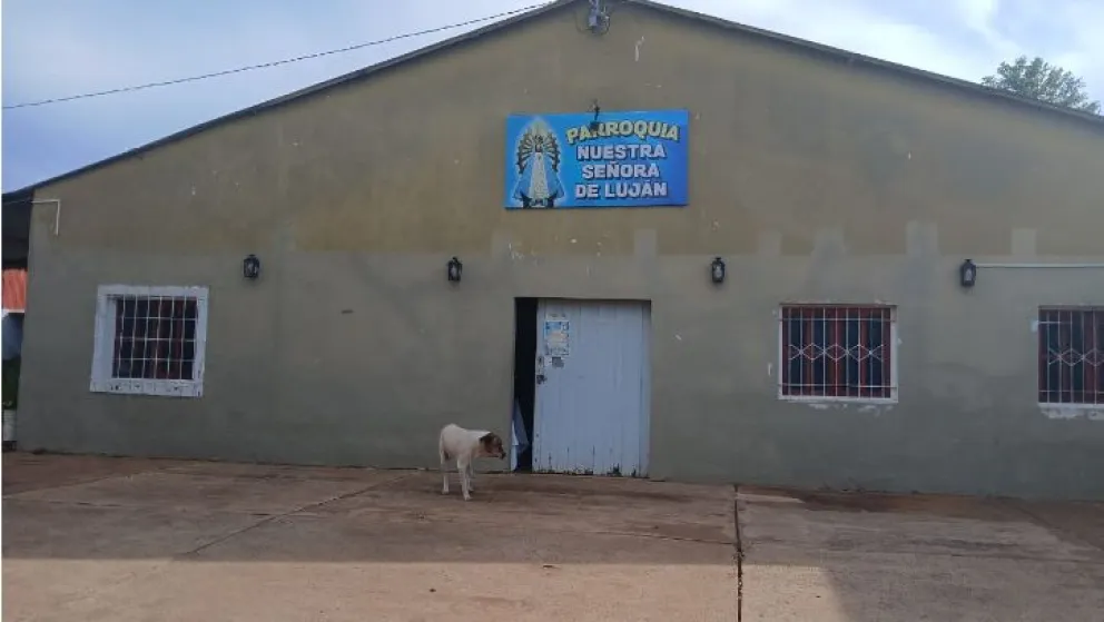 Fiesta patronal en la parroquia Nuestra Señora de Luján en Garupá. 