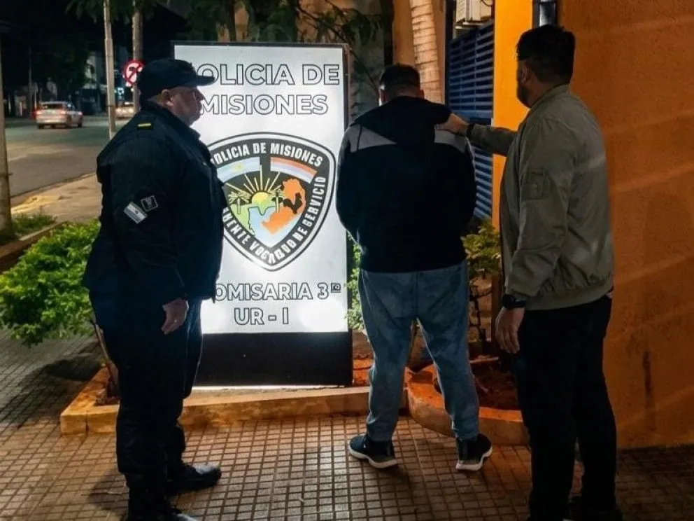 El acusado fue detenido.