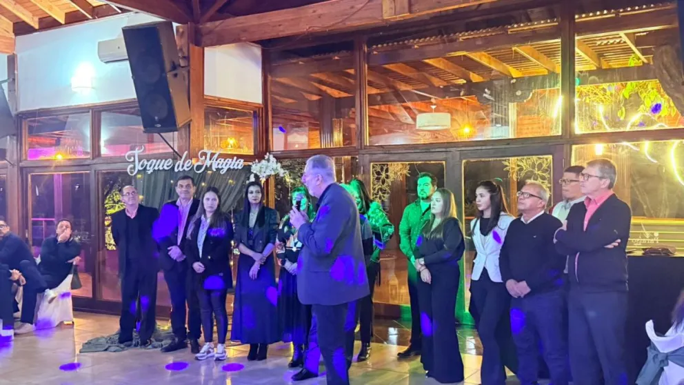 El equipo de la Cámara de Comercio y el Parque Tecnológico de Jardín América. / Foto: Gentileza