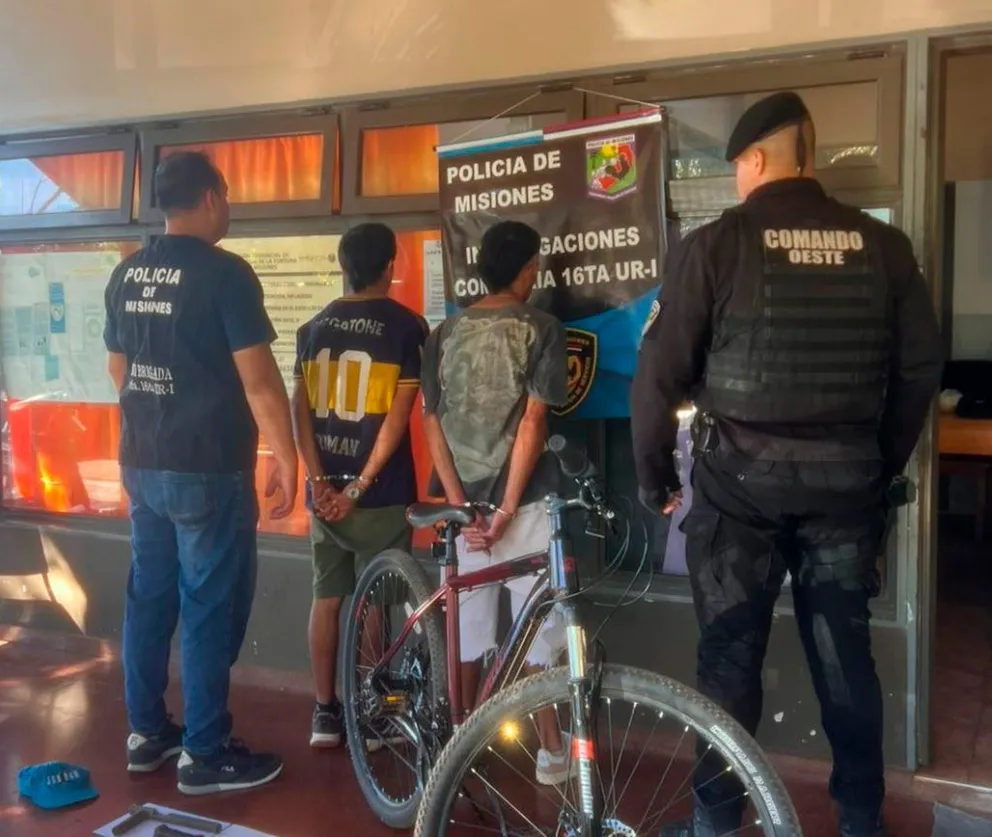 El operativo policial se desplegó ayer al mediodía en la Chacra 181.