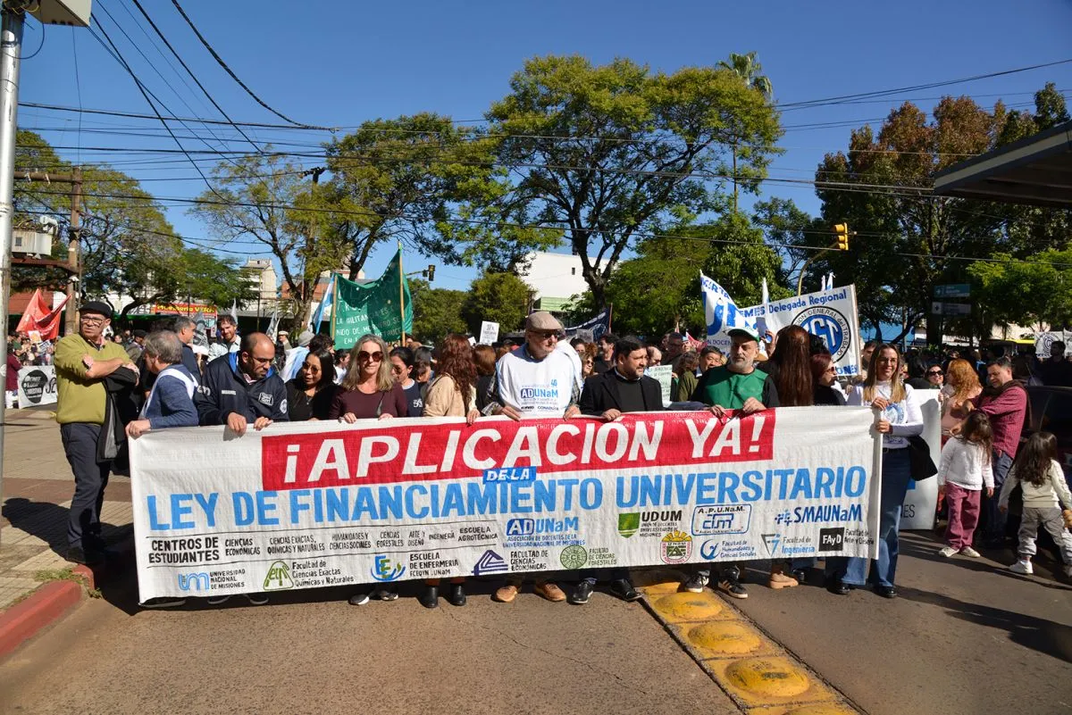 Masiva Marcha Federal en defensa de la educación pública en Misiones imagen-8