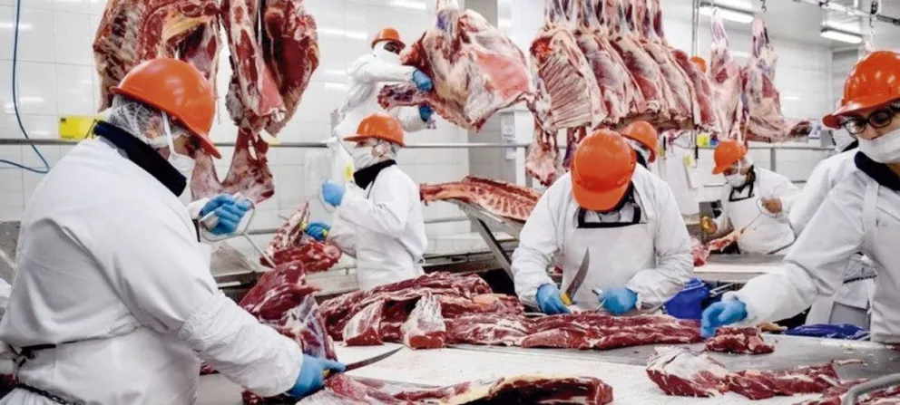 La exportación cárnica mantiene la ocupación en frigoríficos.  