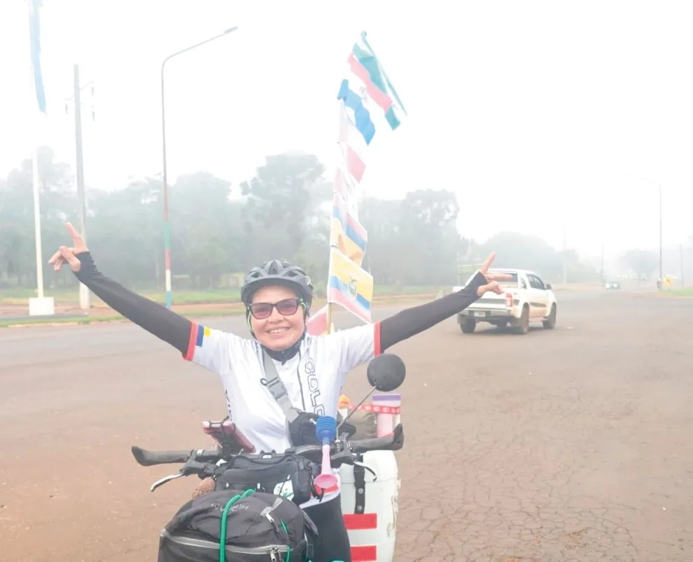 Tras más de 27 mil kilómetros recorridos volvió triunfante. //Foto: Esteban González.