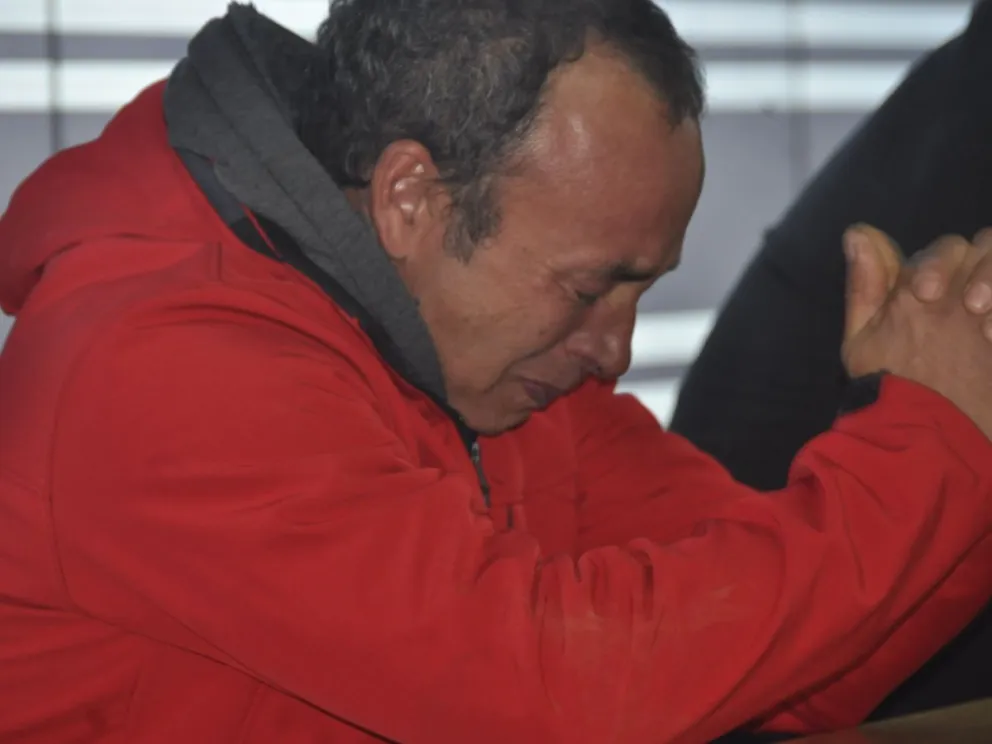 Batista fue absuelto del delito por el cual se presentó al juicio. //Fotos: Cristian Valdez.