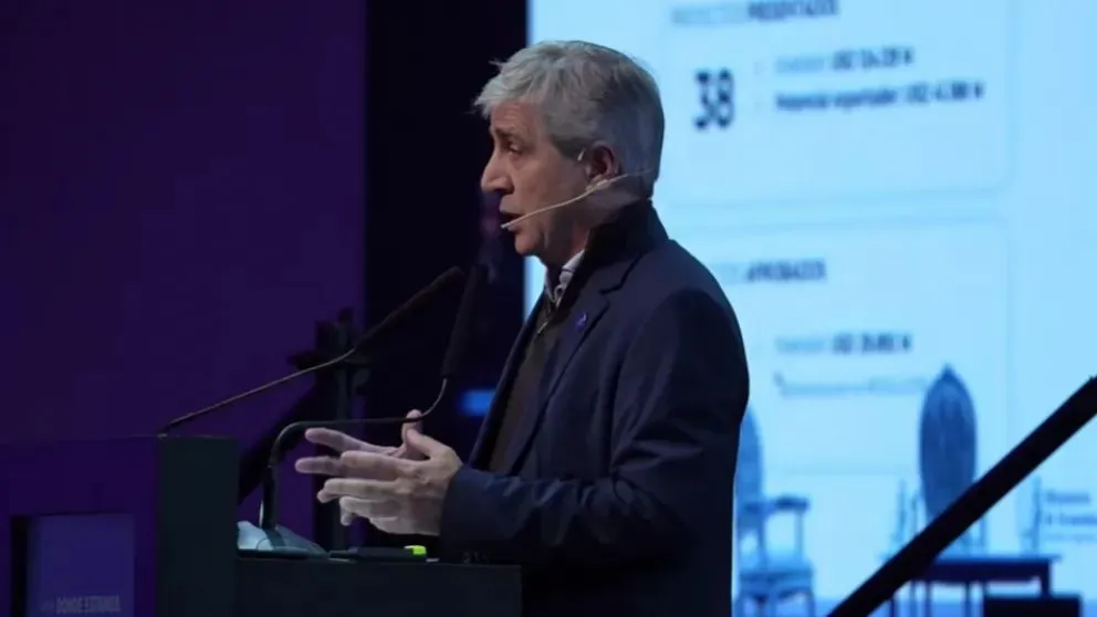 Ministro de Economía, Luis Caputo.