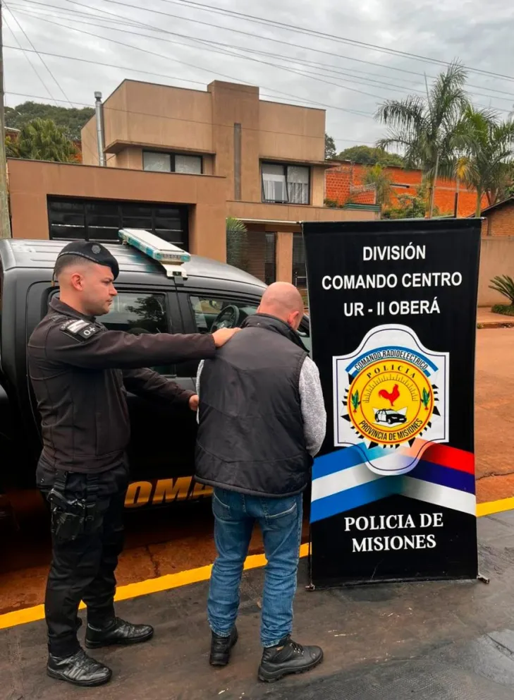 El implicado quedó a disposición de la Comisaría de la Mujer.  Foto: polmis