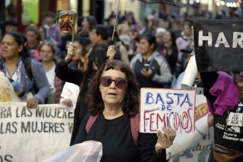 Este miércoles 3 de junio habrá una marcha por Ni Una Menos en Posadas. | Foto archivo El Territorio.