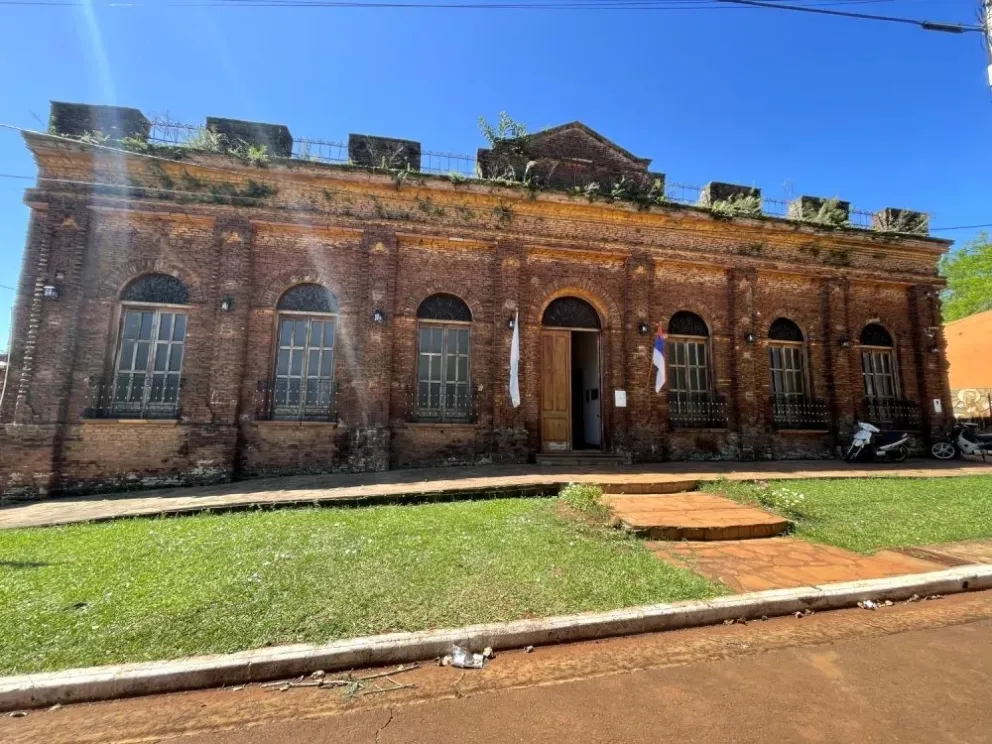 La Casa de la Cultura de Concepción de la Sierra, escenario de la apertura del IV Congreso Internacional de Misiones Jesuíticas Guaraníes el próximo domingo 7 de junio.