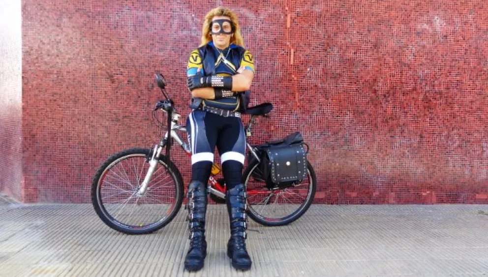 Luciana Passerini expondrá “Bicicletera” en Imprime Deseo Museo, espacio cultural en Posadas. Foto: Imprime Deseo 