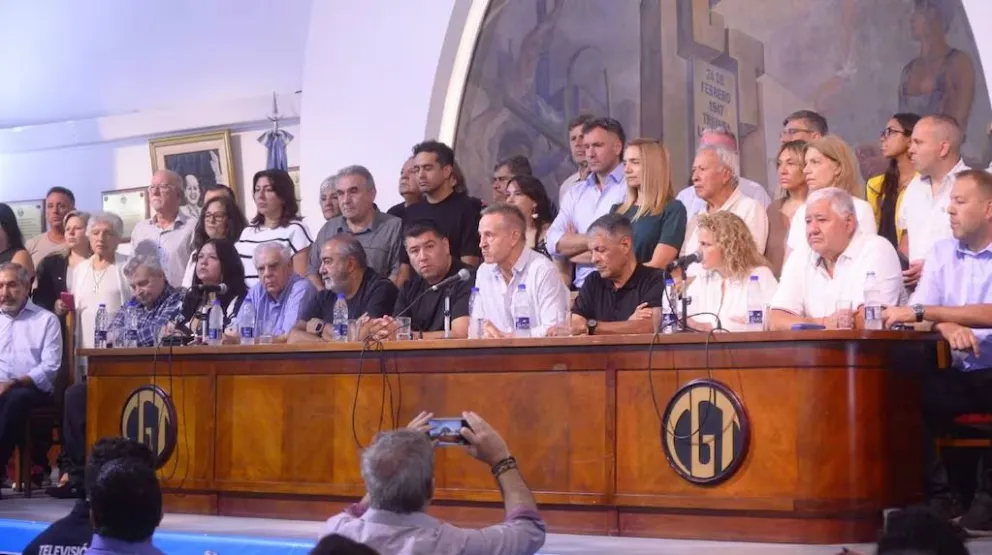 La CGT no descarta volver a convocar a un paro general. //Foto: TN.
