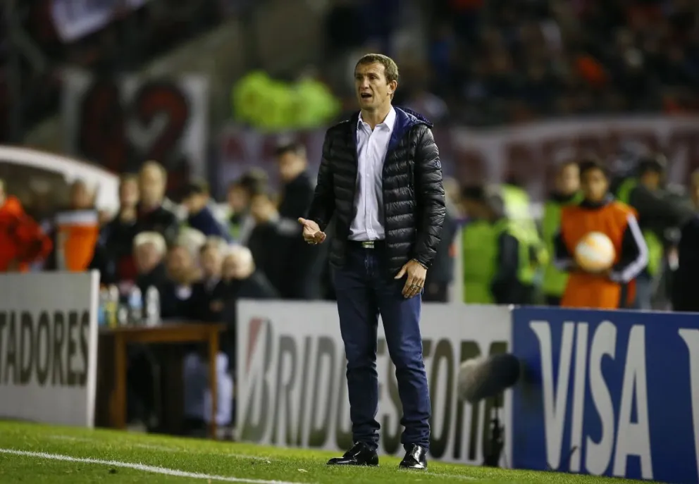 Arruabarrena, en su etapa como DT de Boca.