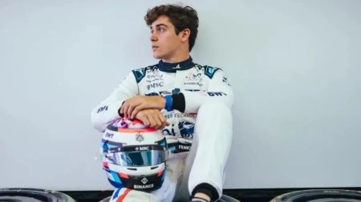 Colapinto terminó 12° en la carrera sprint del Gran Premio de Gran Bretaña y quedó fuera de los puntos