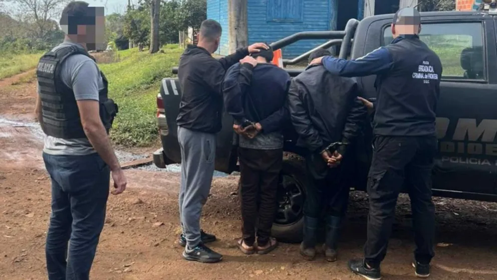 Parte de lo robado fue recuperado en una zona de malezas cercana al camping.  Foto: Polmis