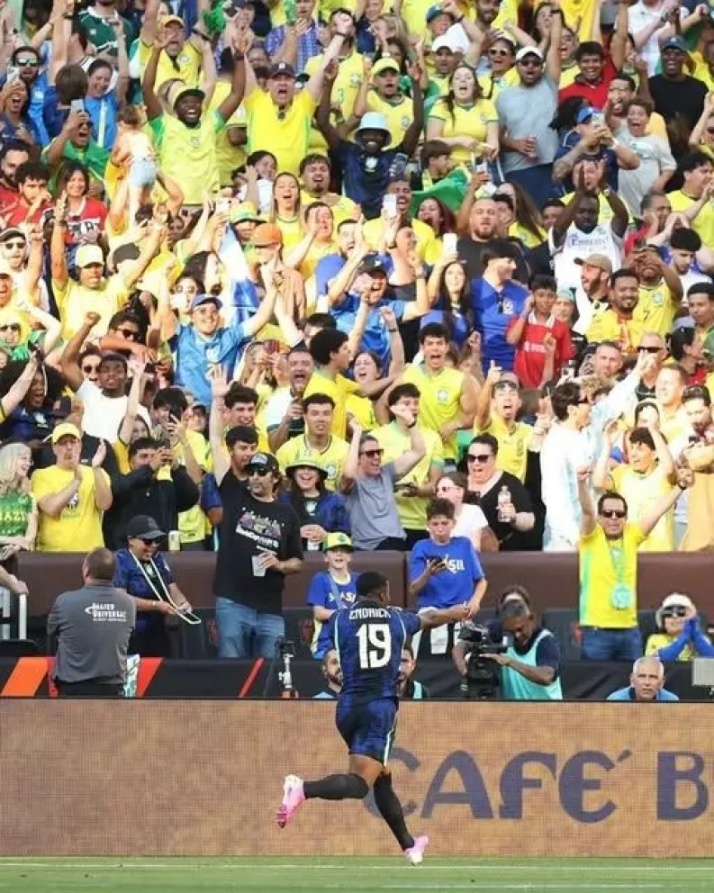 Brasil ganó con lo justo con gol de Endrick.