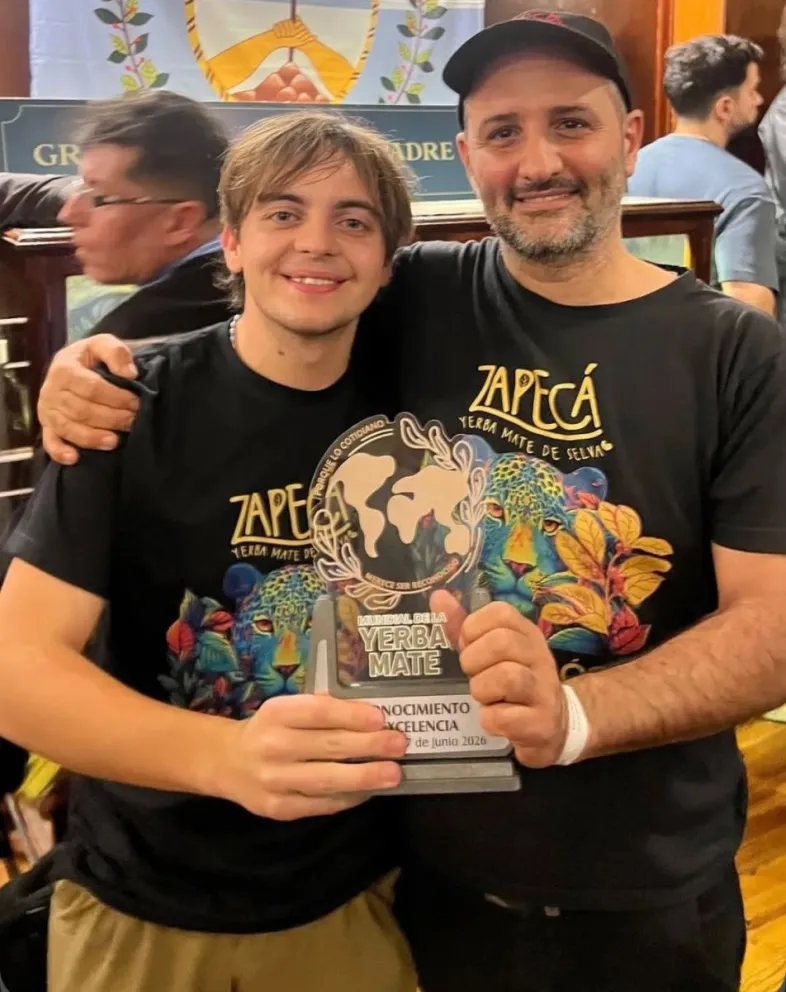 El equipo de Dulce Beso logró el oro en Yerba Tradicional con Palo. 