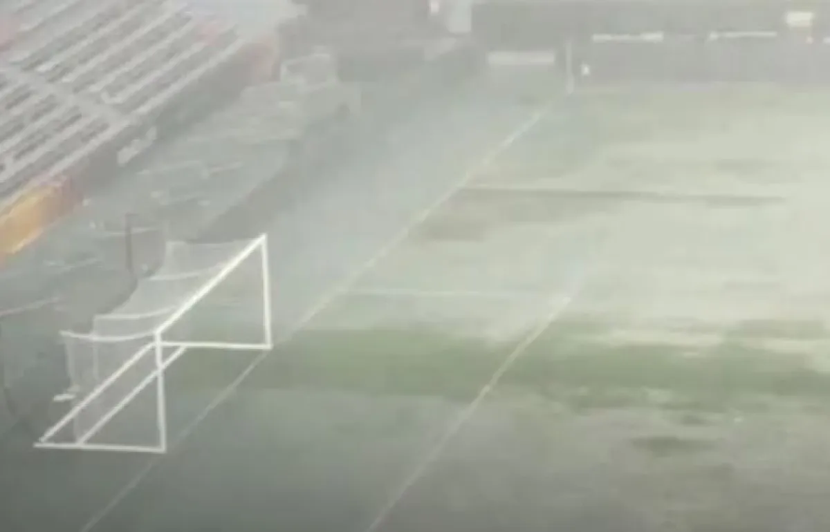 Diluvio torrencial en Alabama a horas del partido entre la Selección Argentina e Islandia