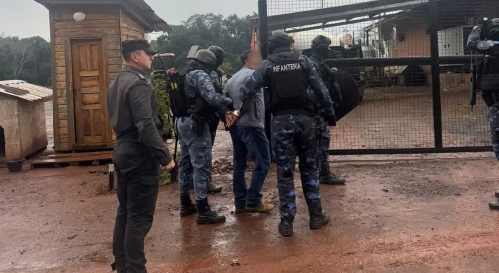 El arresto del implicado se dio el último miércoles tras la denuncia de su hermano por amenazas reiteradas. Foto: Polmis