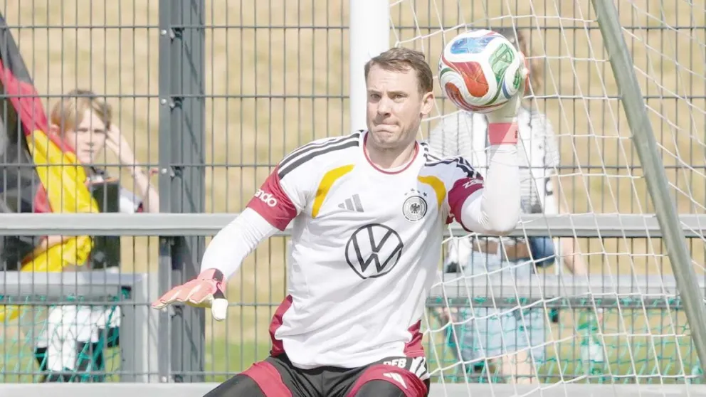 Neuer jugará su cuarto Mundial y ya festejó en Brasil 2014. Foto: AP