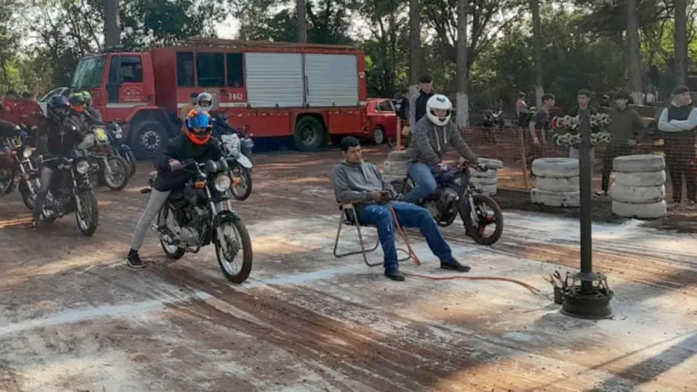 Los picódromos, una alternativa para sacar a las motos de las calles. Foto: prensa Picódromo
