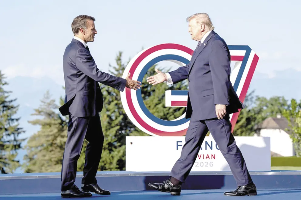 Trump parece ahora dispuesto a unirse a aliados europeos.  Foto: ap
