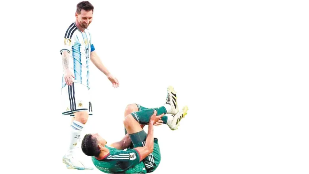 La entrada de Messi generó críticas en todo el mundo. 