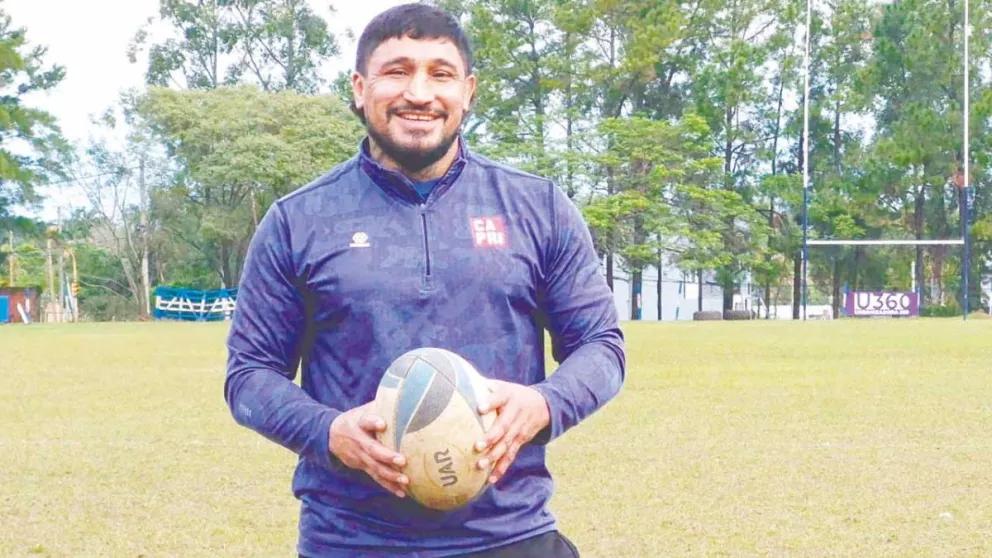 Palaguerra, un ejemplo de vigencia en el rugby. Foto: Jorge Acosta