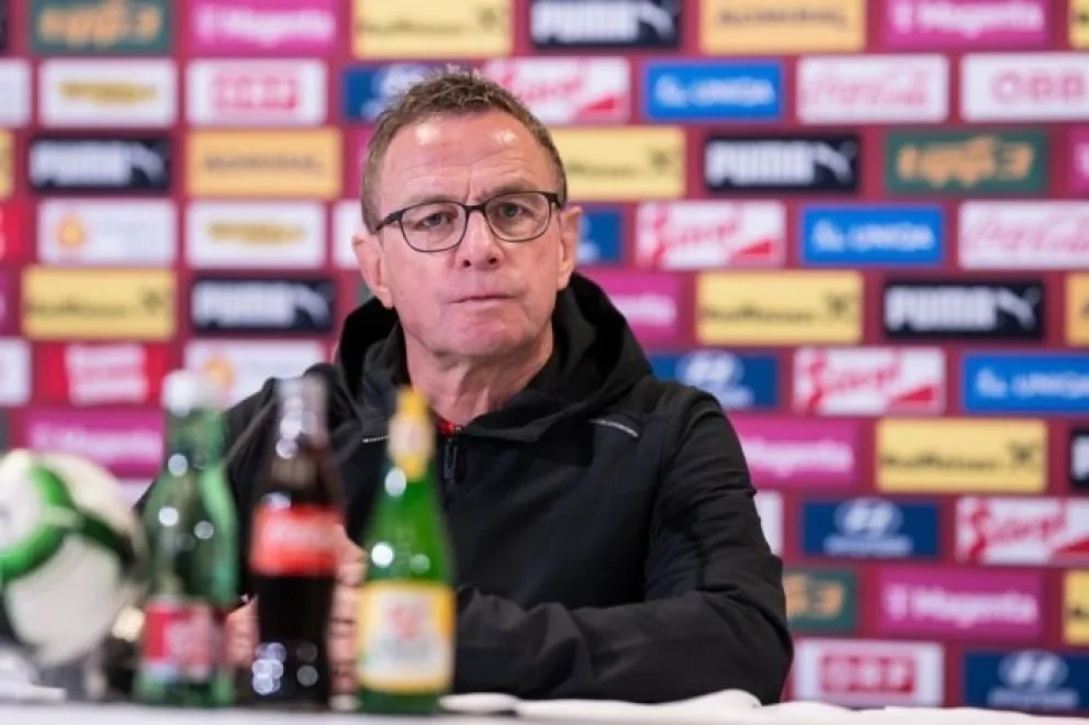 Ralf Rangnick palpitó el partido ante Argentina en la conferencia de prensa. //Foto: der-farang.com