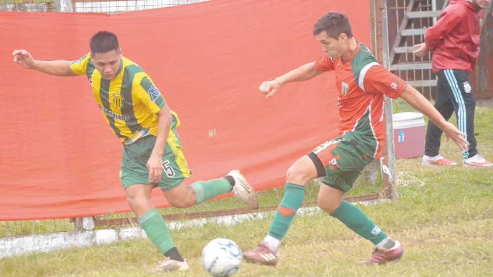 Brown y La Picada protagonizaron un cruce parejo en Posadas. Foto: gentileza