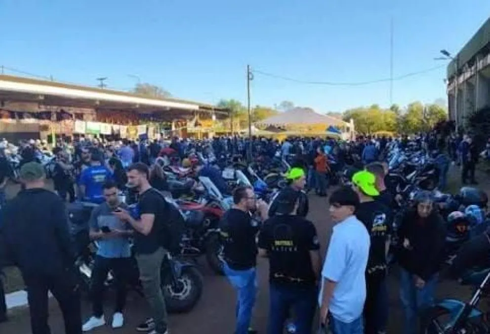 Se prevé una masiva concurrencia, ya que aseguraron presencia más de 100 motogrupos en Jardín América. Foto: Esteban González 