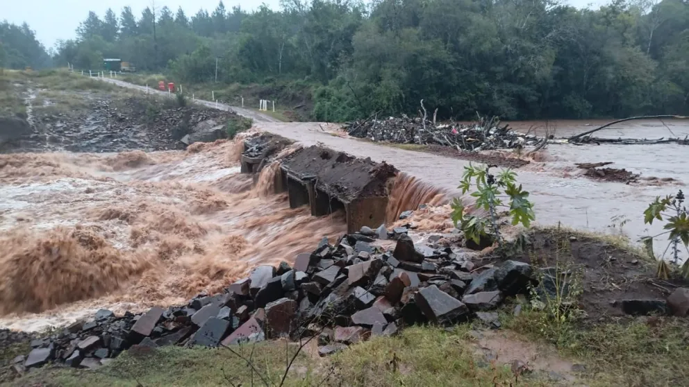 Las copiosas lluvias podrían derivar en inundaciones importantes en las zonas costeras. 