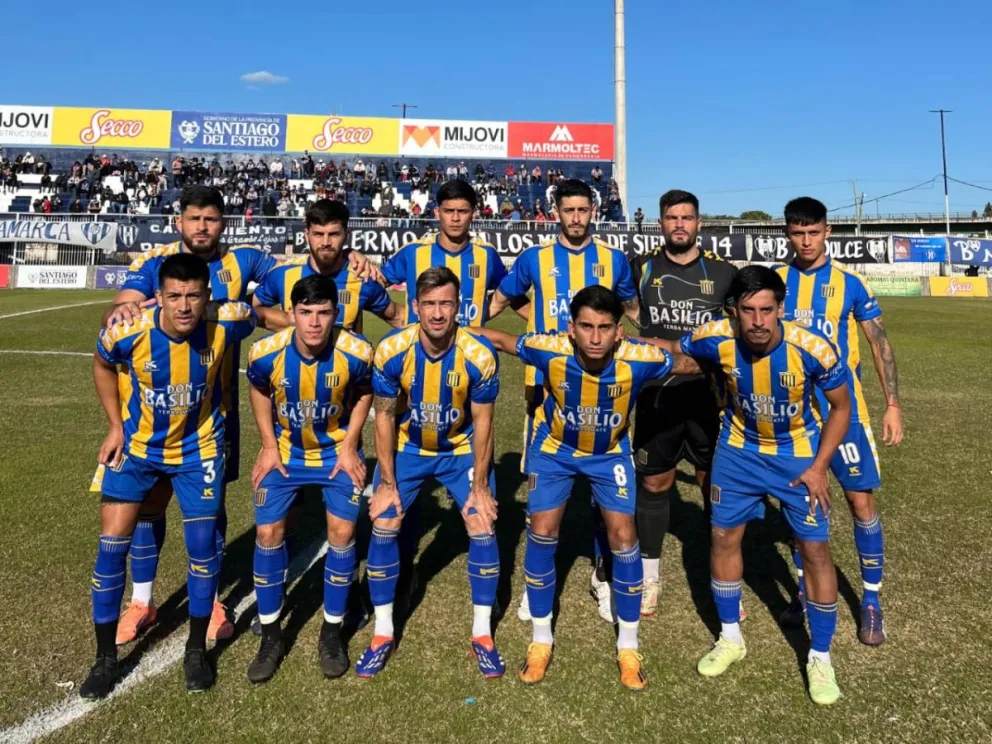 El Auriazul viene de caer en Santiago del Estero. 