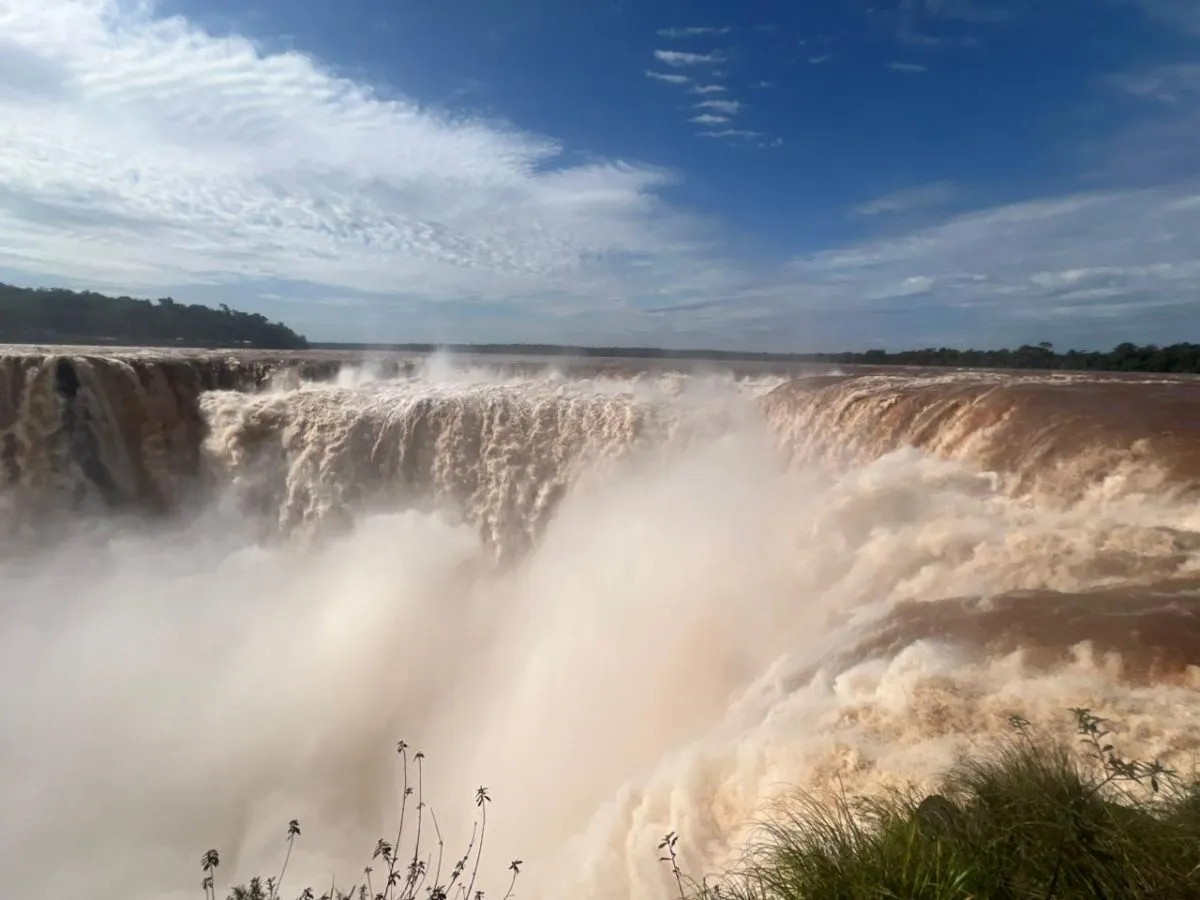 Mañana estará cerrado el circuito Garganta del Diablo por la crecida del río Iguazú