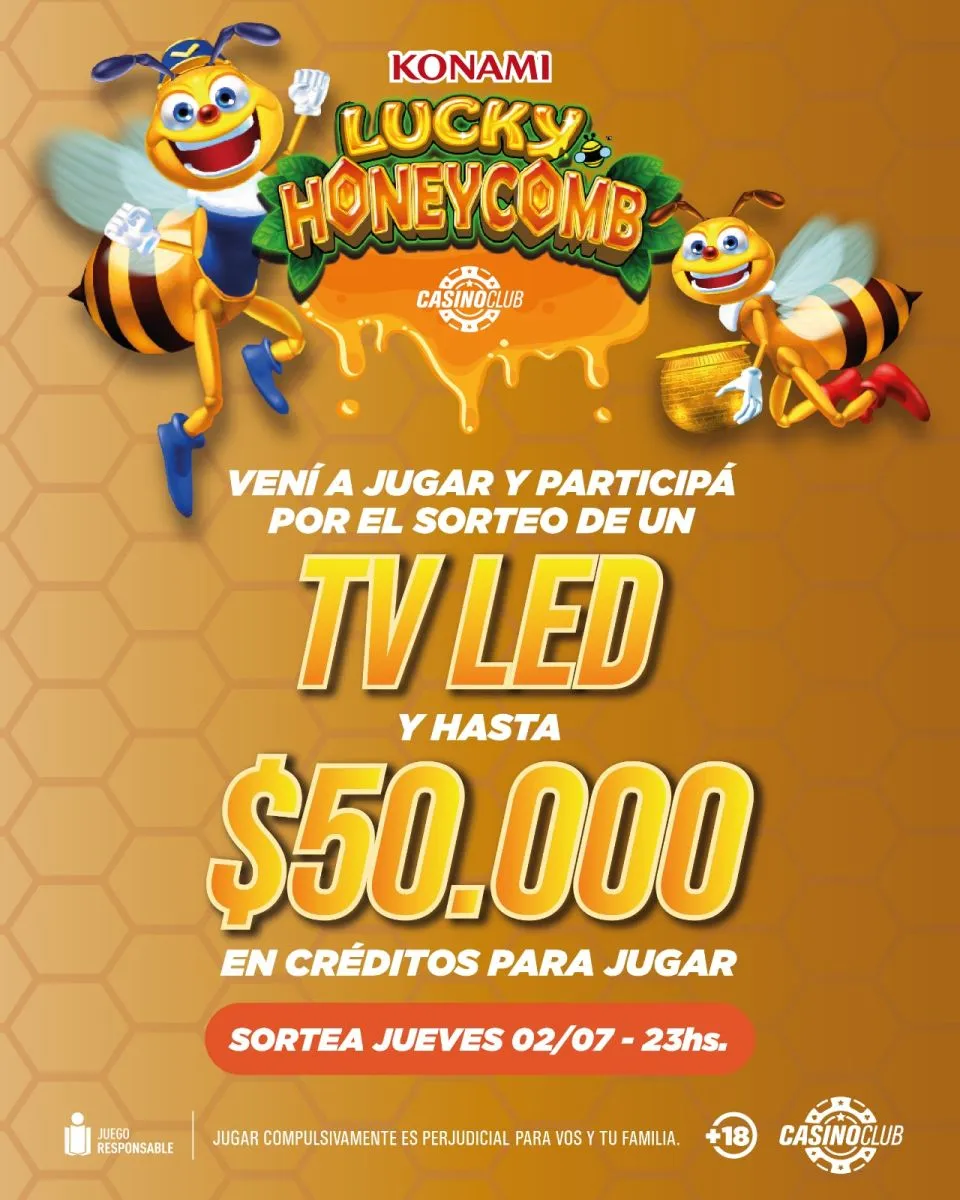 Llega el gran sorteo con Lucky Honey de Konami
