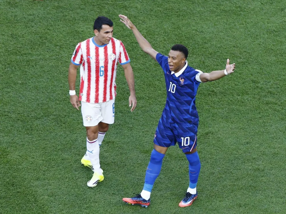 Mbappé autor del gol.