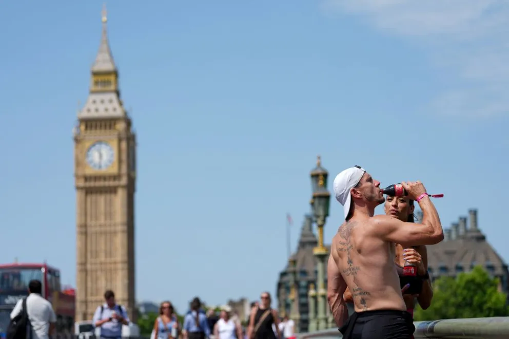 En Europa hay alerta por las muertes provocadas por el intenso calor.  Foto: ap