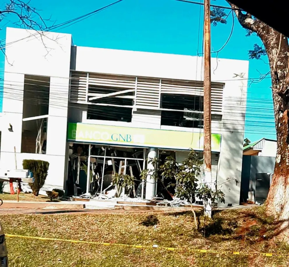 Daños materiales y sensación de inseguridad tras el golpe comando.
Foto: colmán gutiérrez
