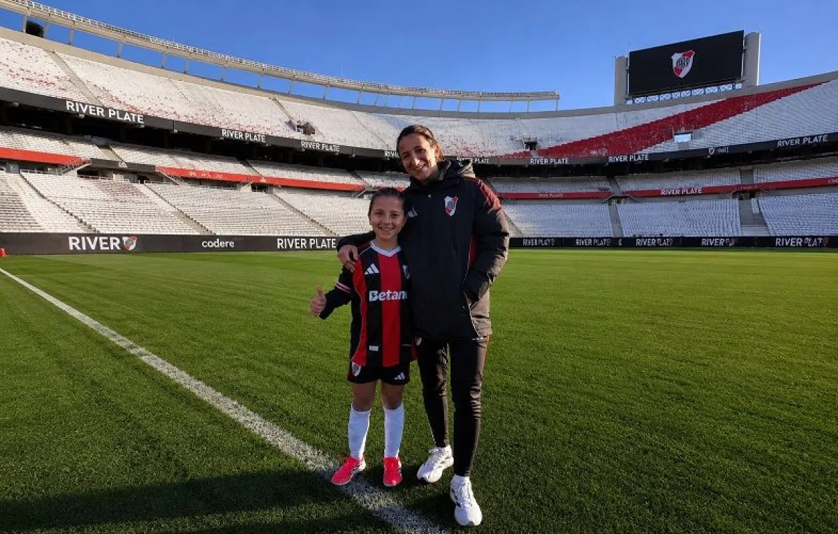 Sueño cumplido: la talentosa Ginha jugará en River
