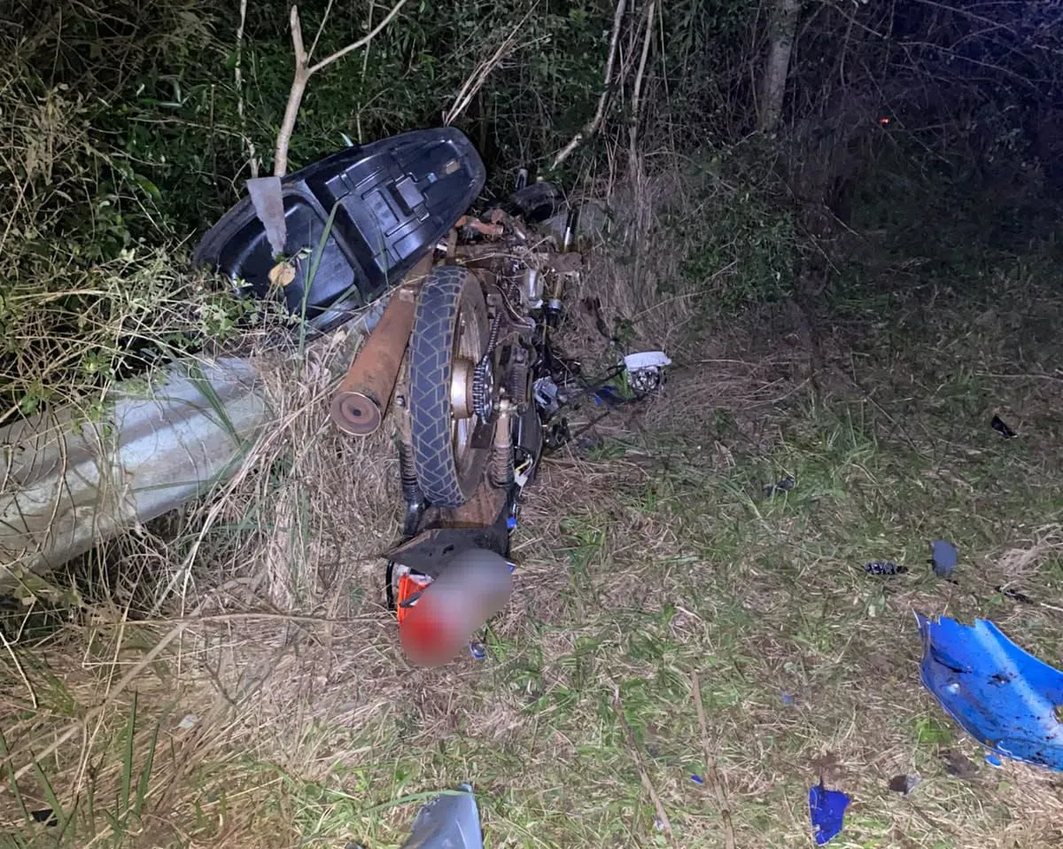 Choque frontal dejó un motociclista muerto en San Javier