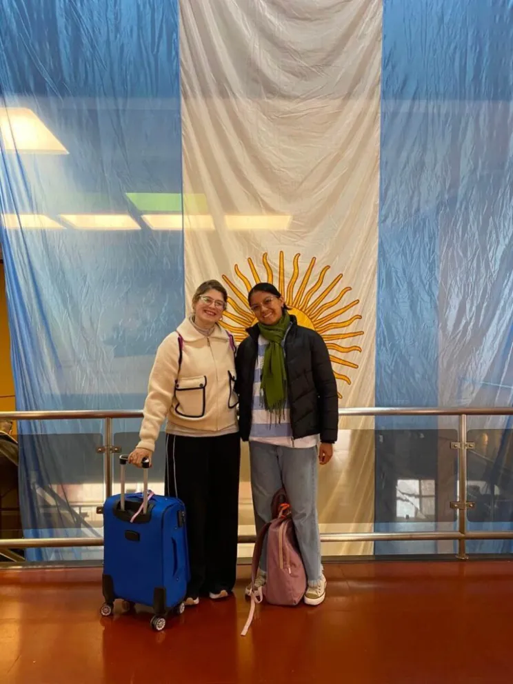 La profesora Virginia Reichel y la estudiante Vania Mailen Hadad Racchumi viajaron a Alemania.
