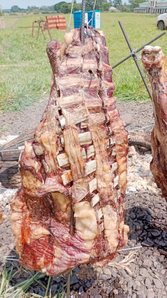El asado con carne de búfalo, una posibilidad en alza ante la diferencia de precios. 