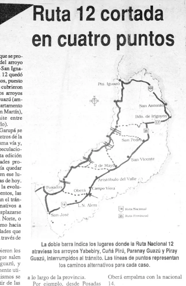 Los archivos de El Territorio albergan los hechos ocurridos. Fotos: juliàn grondona
