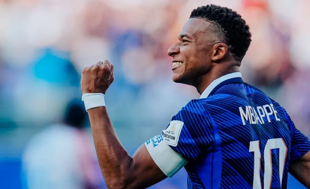 Mbappé es uno de los máximos artilleros del torneo. 