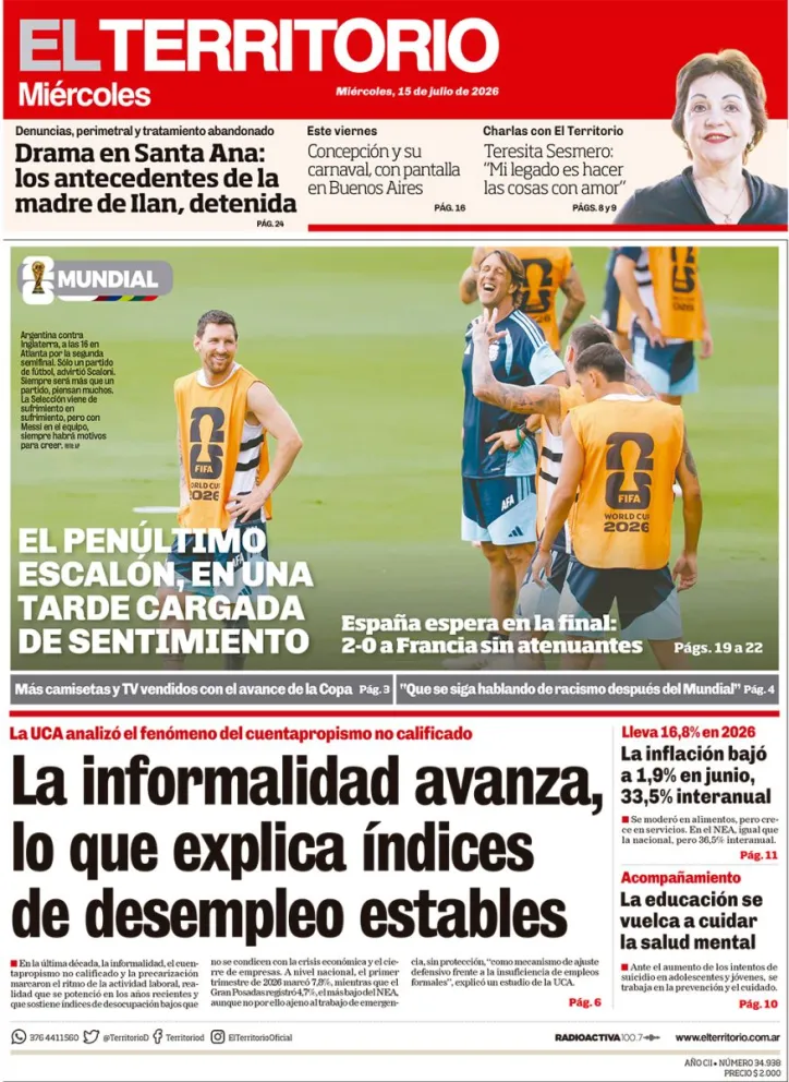 Edición del 2026-07-15