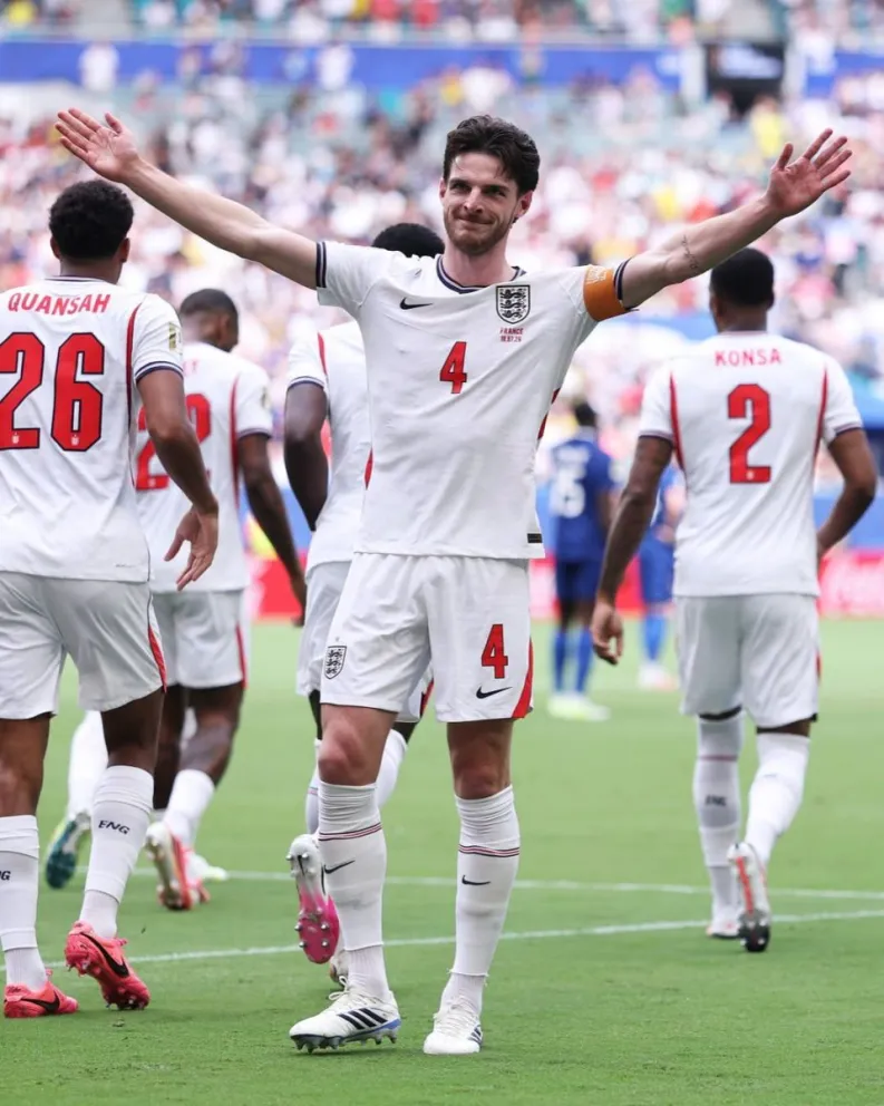 Inglaterra se puso al frente apenas iniciado el juego. //Foto: Mundial 2026.
