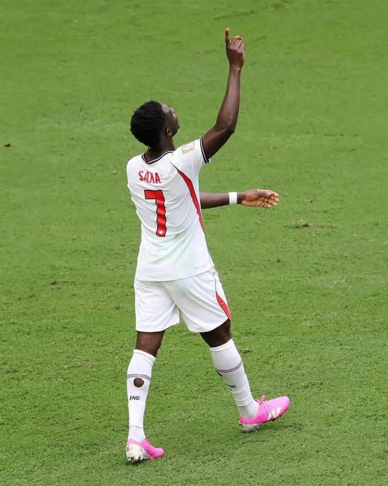 Inglaterra se puso al frente apenas iniciado el juego, luego pasó a golear. //Foto: Mundial 2026.